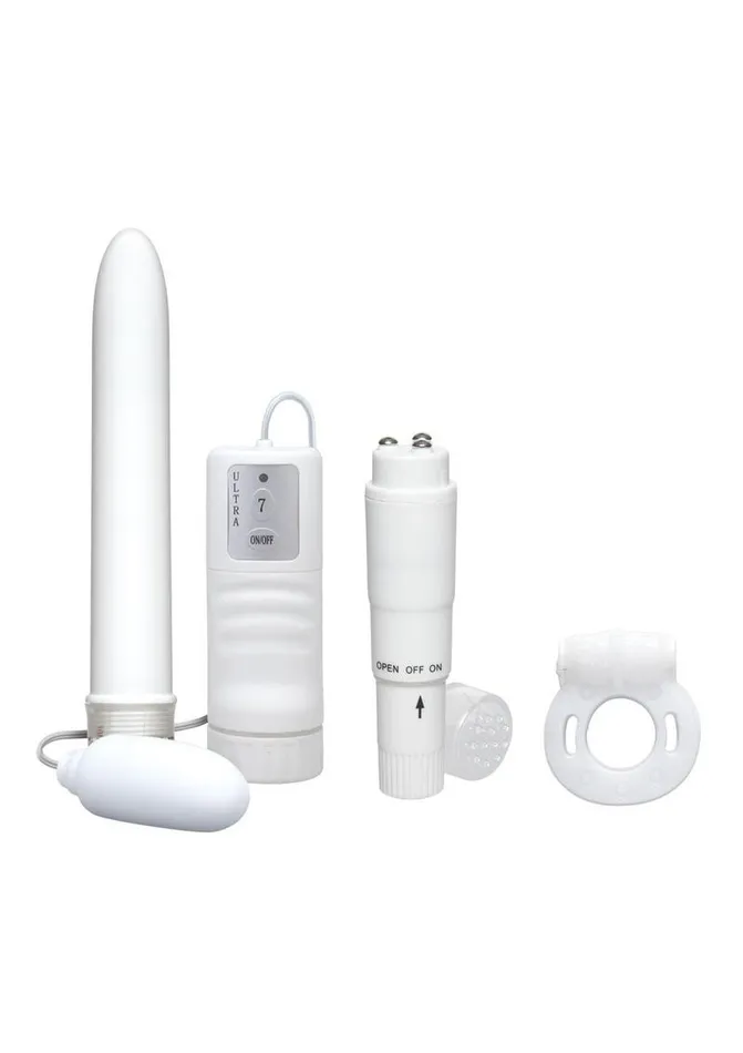 Doc Johnson White Nights Pleasure Kit Vibrators