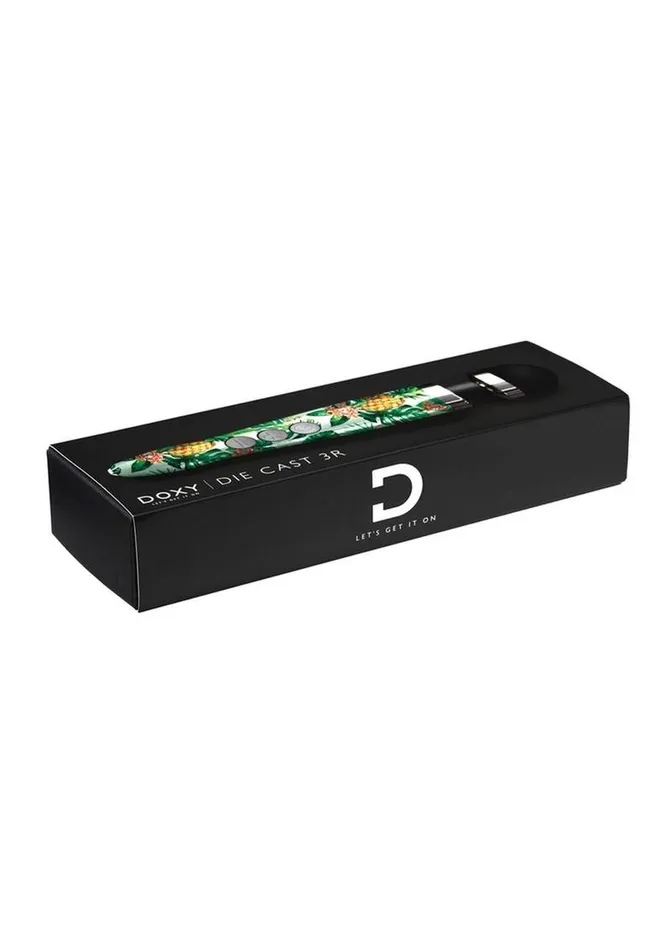 Doxy Female Sex Toys Doxy Die Cast 3RWand Rechargeable Vibrating Body Massager