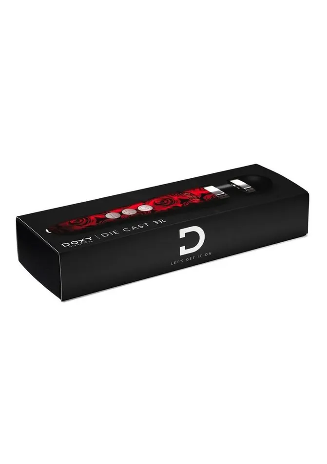 Doxy Female Sex Toys Doxy Die Cast 3RWand Rechargeable Vibrating Body Massager