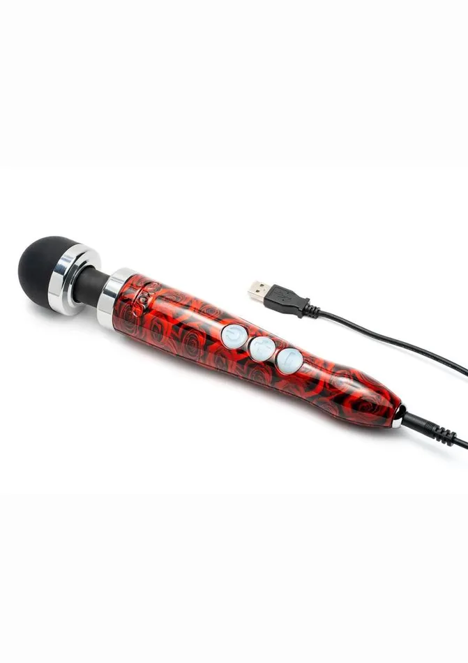 Doxy Female Sex Toys Doxy Die Cast 3RWand Rechargeable Vibrating Body Massager