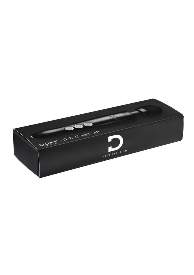 Doxy Female Sex Toys Doxy Die Cast 3RWand Rechargeable Vibrating Body Massager