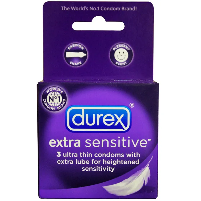 Durex Extra Sensitive Condoms Durex Male Sex Toys
