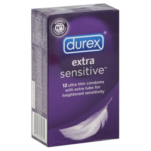 Durex Extra Sensitive Condoms Durex Male Sex Toys