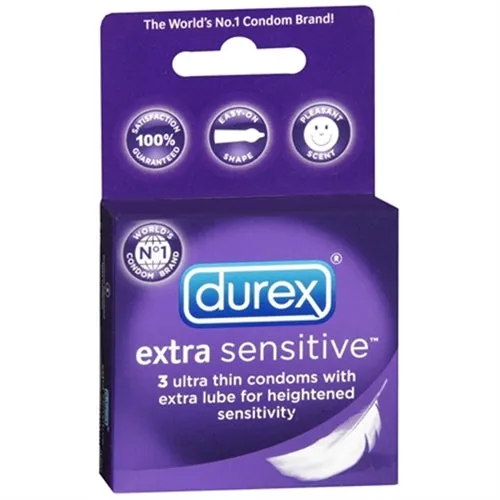 Durex Extra Sensitive Condoms Durex Male Sex Toys