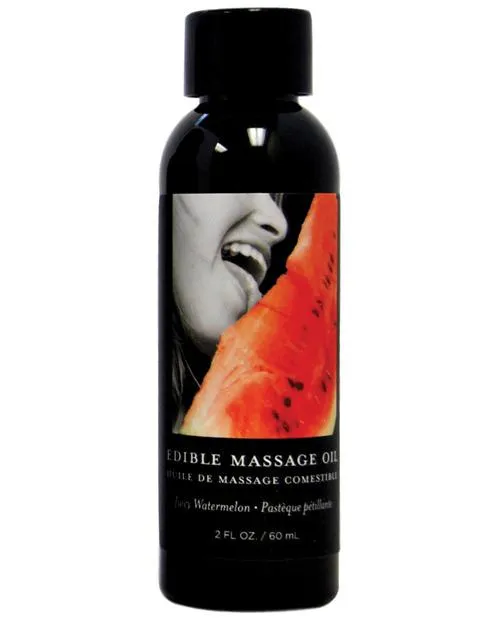 Earthly Body Couples Earthly Body Edible Massage Oil 2 Oz