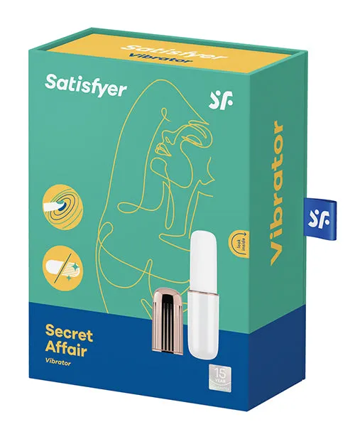 Eis INCsatisfyer Satisfyer Secret Affair Mini Vibrator White Vibrators