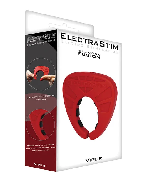 ElectraStim Dildos ElectraStim Silicone Fusion Viper Cock Shield