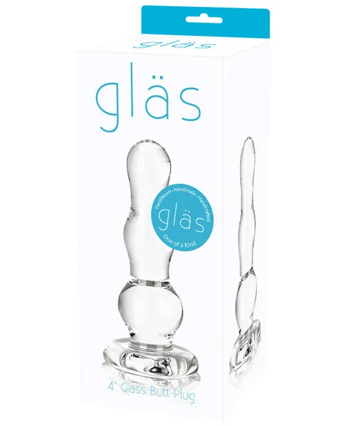 Electric Eel INC Anal Glas 4 Butt Plug Clear