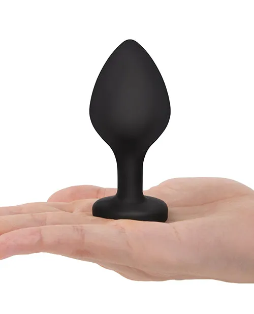 Electric Eel INC Gemsations Silicone Bling Bling Heart Anal Training Kit Black Anal