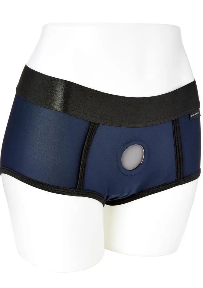 EMEX Female Sex Toys EmEx Active Harness Wear Fit Harness Boy Shorts 2x EMEX Female Sex Toys EmEx Active Harness Wear Fit Harness Boy Shorts 2x