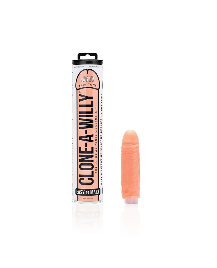 Empire Labs CloneAWilly Kit Vibrating Light Skin Tone Dildos