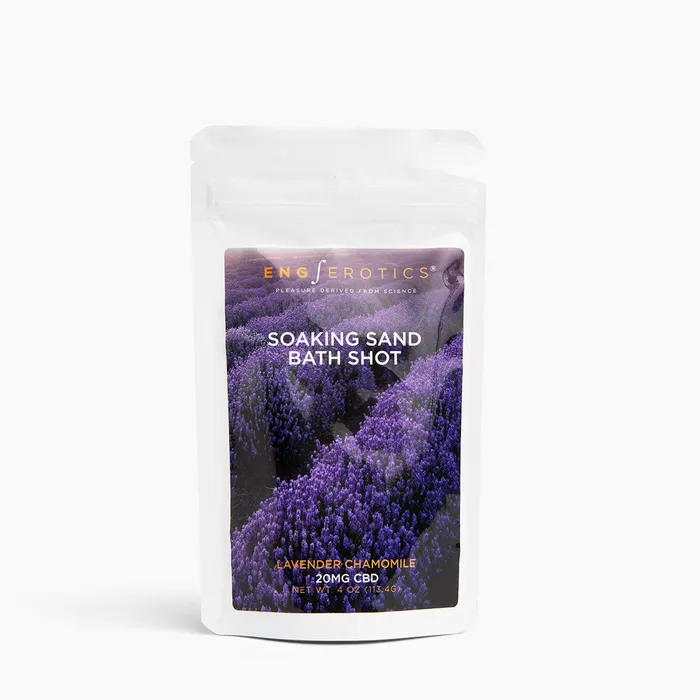 EngErotics Vibrators EngErotics Soaking Sand Bath Shot Lavender Chamomile CBD 20mg