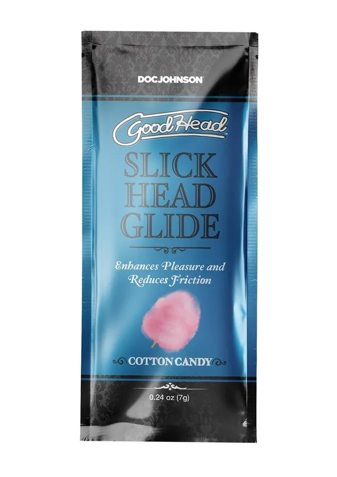 Enhancers GoodHead Goodhead Slick Head Glide 24oz Bulk 48 Pieces Cotton Candy Enhancers GoodHead Goodhead Slick Head Glide 24oz Bulk 48 Pieces Cotton Candy