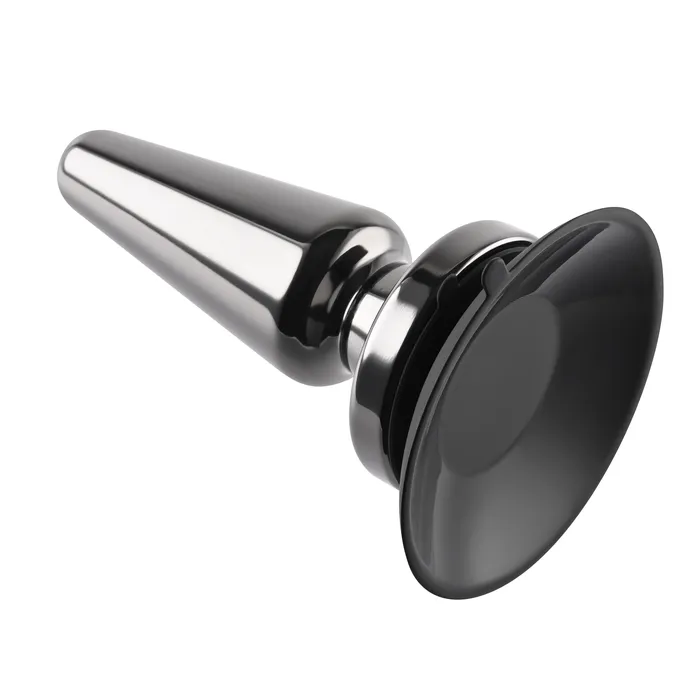 Evolved Novelties Advanced Metal Plug Vibrating Metal Plug With Suction Cup Base Male Sex Toys