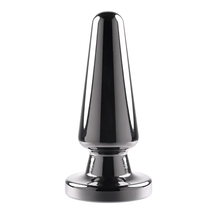 Evolved Novelties Advanced Metal Plug Vibrating Metal Plug With Suction Cup Base Male Sex Toys