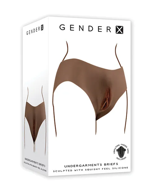 Evolved Novelties INC Anal Gender X Vagina Briefs Undergarments Dark