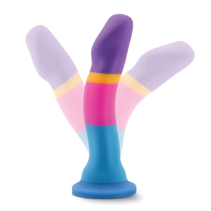 Female Sex Toys Avant Avant D1 Hot n Cool Curved Silicone GSpot Dildo w Suction Cup Base Female Sex Toys Avant Avant D1 Hot n Cool Curved Silicone GSpot Dildo w Suction Cup Base