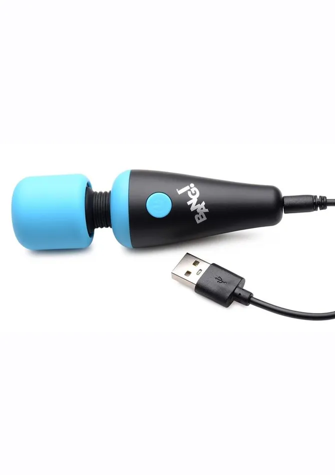 Female Sex Toys BANG Bang 10x Vibrating Mini Rechargeable Silicone Wand Massager