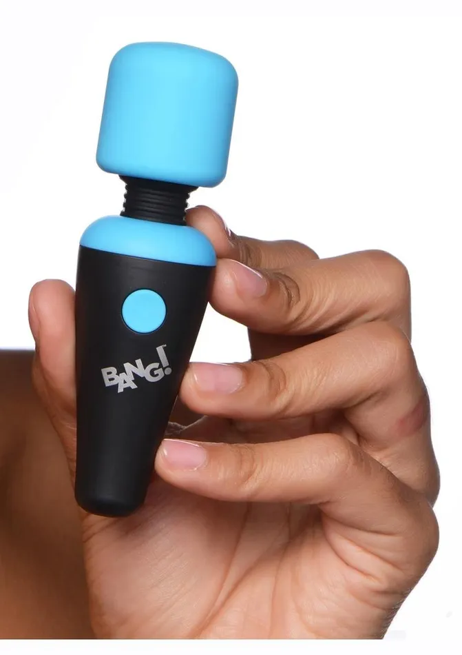 Female Sex Toys BANG Bang 10x Vibrating Mini Rechargeable Silicone Wand Massager