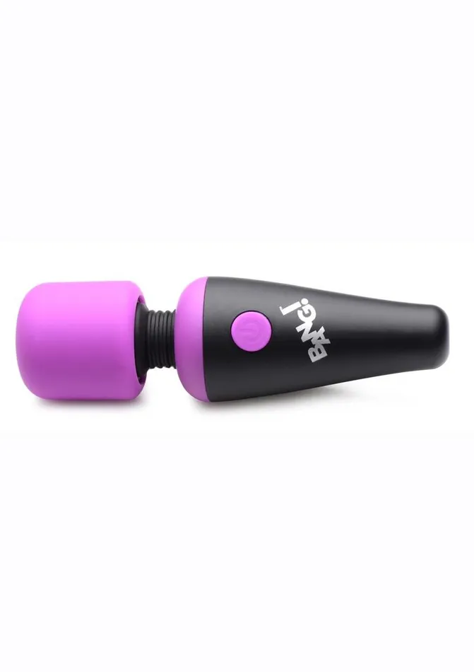 Female Sex Toys BANG Bang 10x Vibrating Mini Rechargeable Silicone Wand Massager