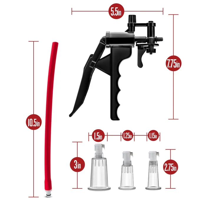 Female Sex Toys Blush Novelties Temptasia Clitoris Nipple Pleasure Enhancement Pump System