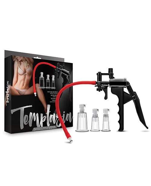 Female Sex Toys Blush Novelties Temptasia Clitoris Nipple Pleasure Enhancement Pump System