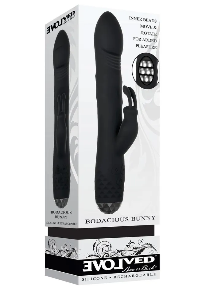 Female Sex Toys Bodacious Bunny Rechargeable Silicone Rabbit Vibrator Evolved Female Sex Toys Bodacious Bunny Rechargeable Silicone Rabbit Vibrator Evolved