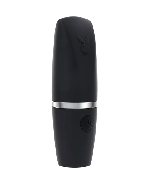 Female Sex Toys Playboy Pleasures Excursion Clitoral Suction Vibe Black Evolved Novelties INC