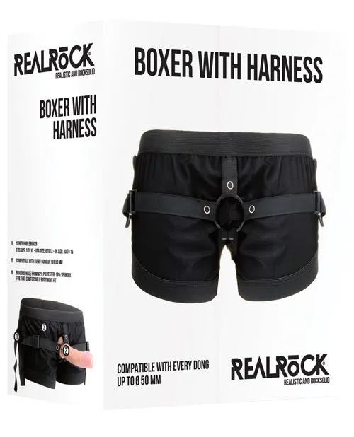 Female Sex Toys Realrock Boxer with Harness Shots America LLC