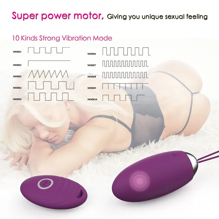 Female Sex Toys Sorlove 10 Vibration Modes Remote Control Kegel Exerciser Bullet Vibrator