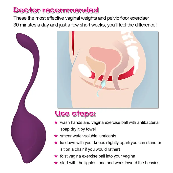 Female Sex Toys Sorlove Silicone Kegel Ben Wa Balls Kit For Women Vaginal Tightening Exercise