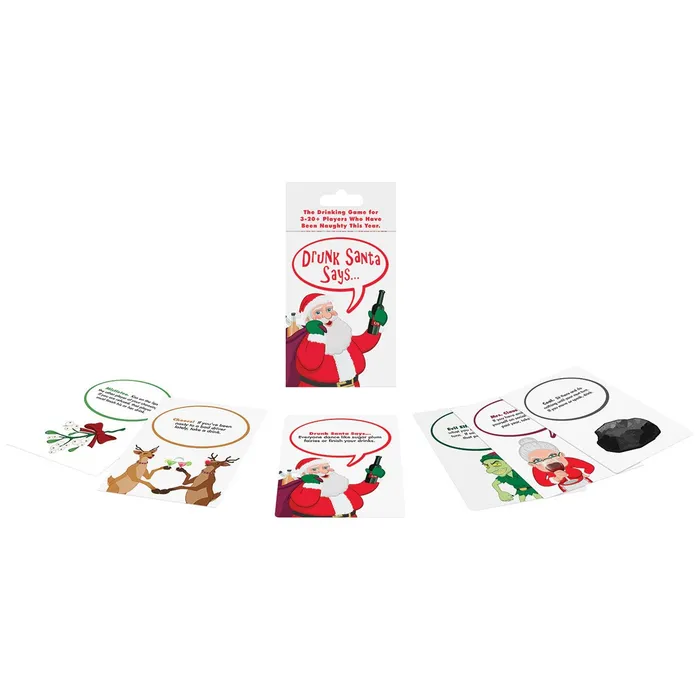 Games Kheper Games Drunk Santa Says Card Game Kheper Games