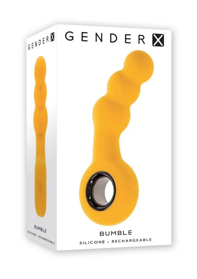 Gender X Anal Gender X Bumble Rechargeable Silicone Anal Beads