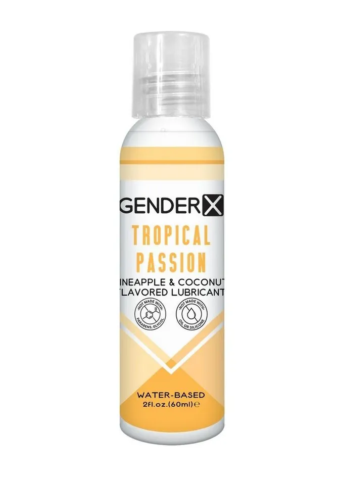 Gender X Tropical Passion Water Based Flavored Lubricant Gender X Anal