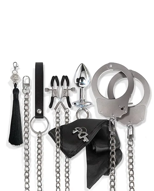 Global Novelties LLC Couples Nixie Interchangeable 8 pc Bondage Kit
