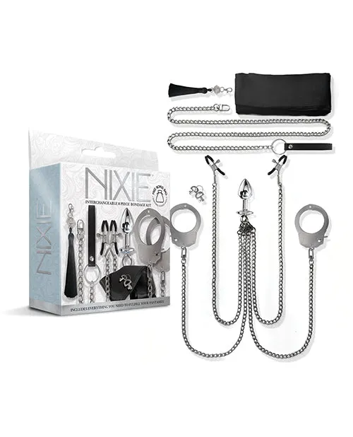 Global Novelties LLC Couples Nixie Interchangeable 8 pc Bondage Kit