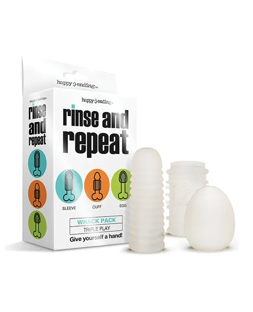 Global Novelties LLC Rinse Repeat Whack Pack Triple Play Couples