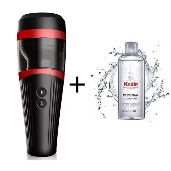 Handsfree Masturbator Thrusting Sex Toy Vibrating Cup ADLTOYFUN Male Sex Toys
