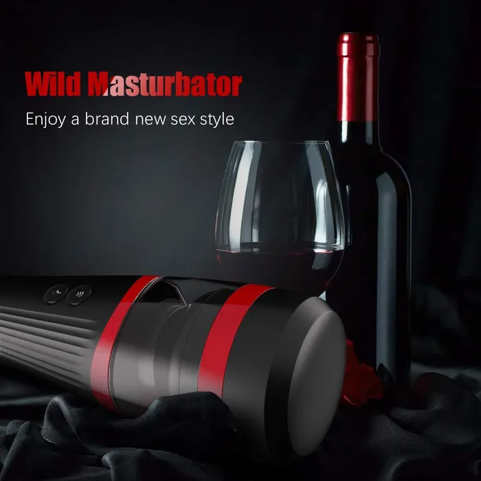 Handsfree Masturbator Thrusting Sex Toy Vibrating Cup ADLTOYFUN Male Sex Toys
