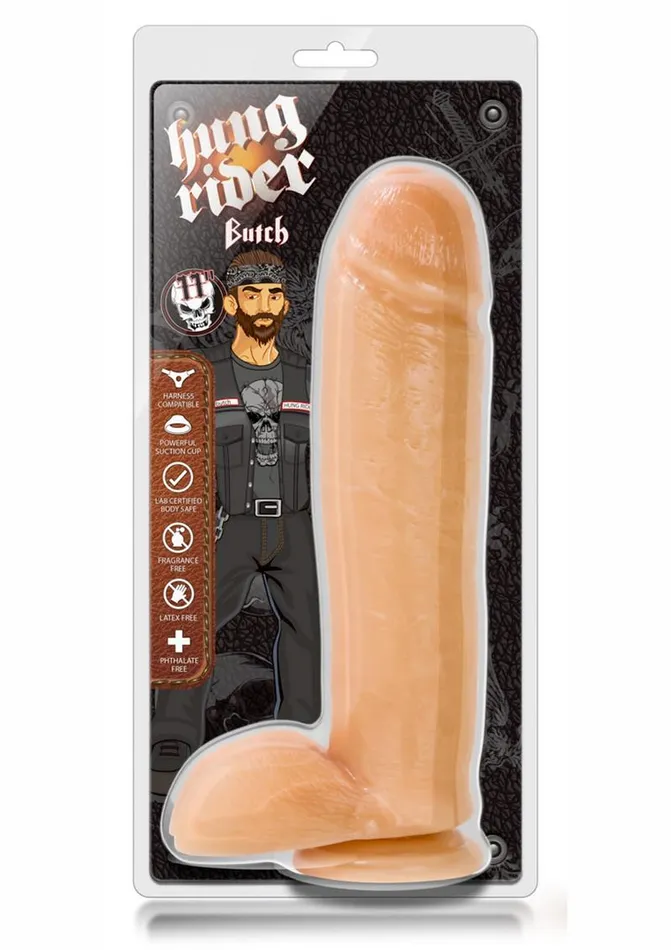 Hung Rider Female Sex Toys Hung Rider Butch Dildo with Balls