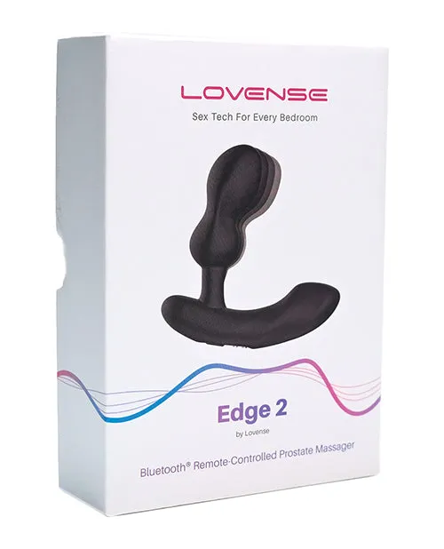 Hytto Pte Ltd Anal Lovense Edge 2 Prostate Massager Black