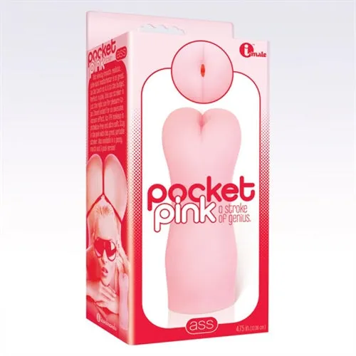 Icon Brands Pocket Pink Ass Masturbator Male Sex Toys Icon Brands Pocket Pink Ass Masturbator Male Sex Toys