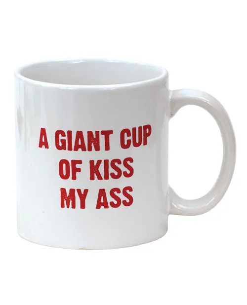 Island Dogs Anal Attitude Mug A Giant Cup of Kiss My Ass