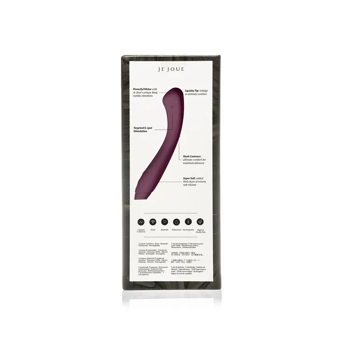 Je Joue Vibrators Je Joue Juno G Spot Vibrator Purple
