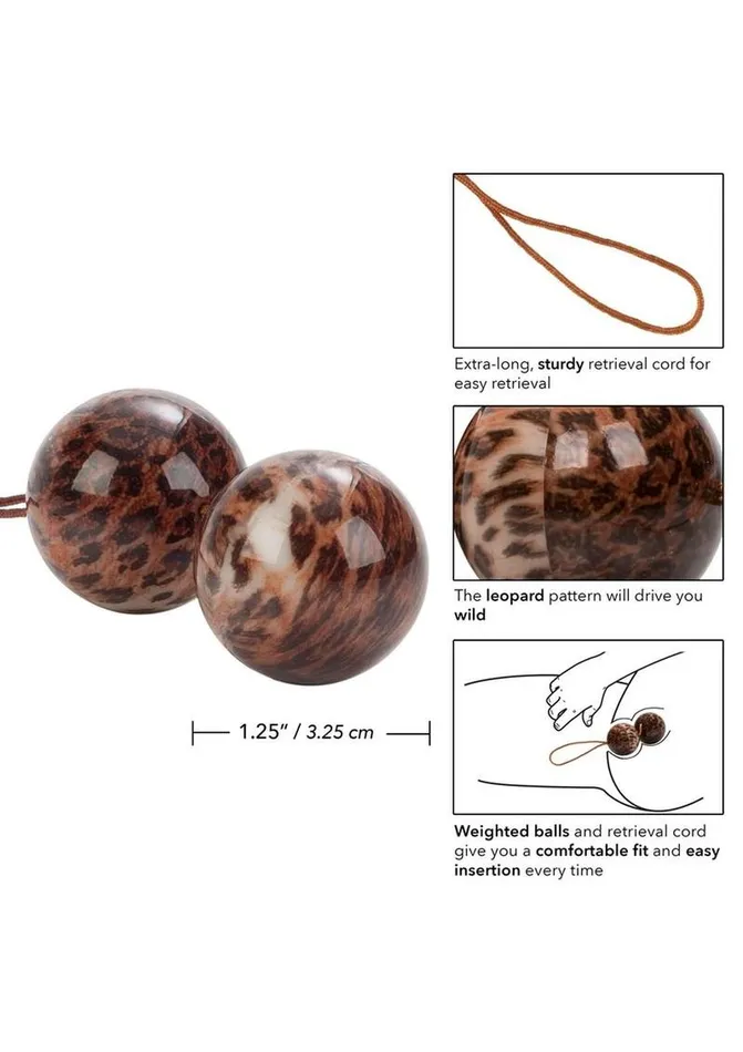 Kegel Female Sex Toys The Leopard Duotone Kegel Balls Kegel Female Sex Toys The Leopard Duotone Kegel Balls