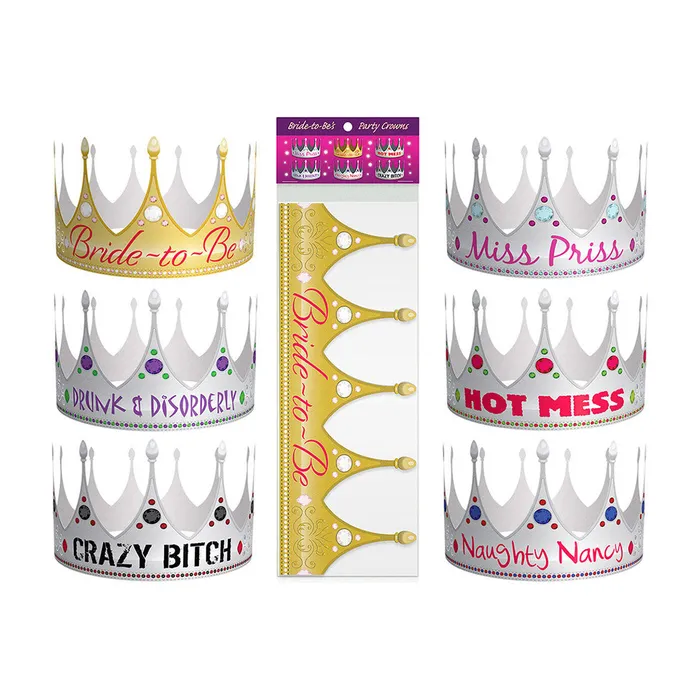 Kheper Games BridetoBe Party Crowns Kheper Games Vibrators
