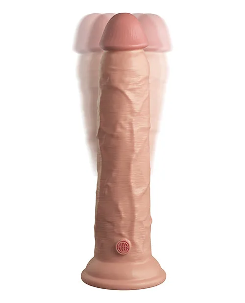 King Cock Elite 9 Vibrating Cock Light Pipedream Products Dildos