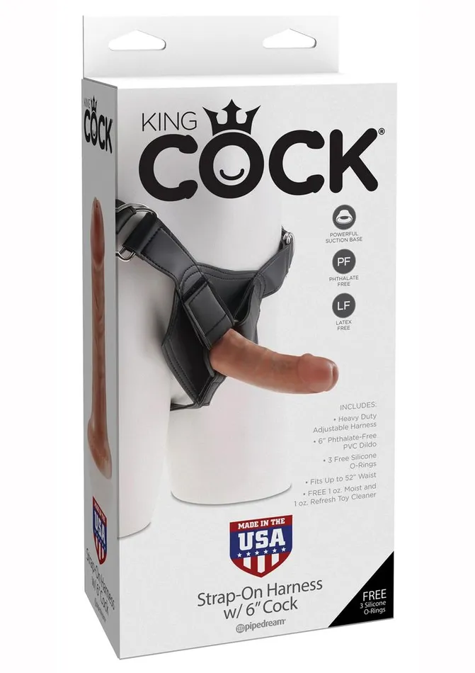 King Cock Female Sex Toys King Cock StrapOn Harness with Dildo