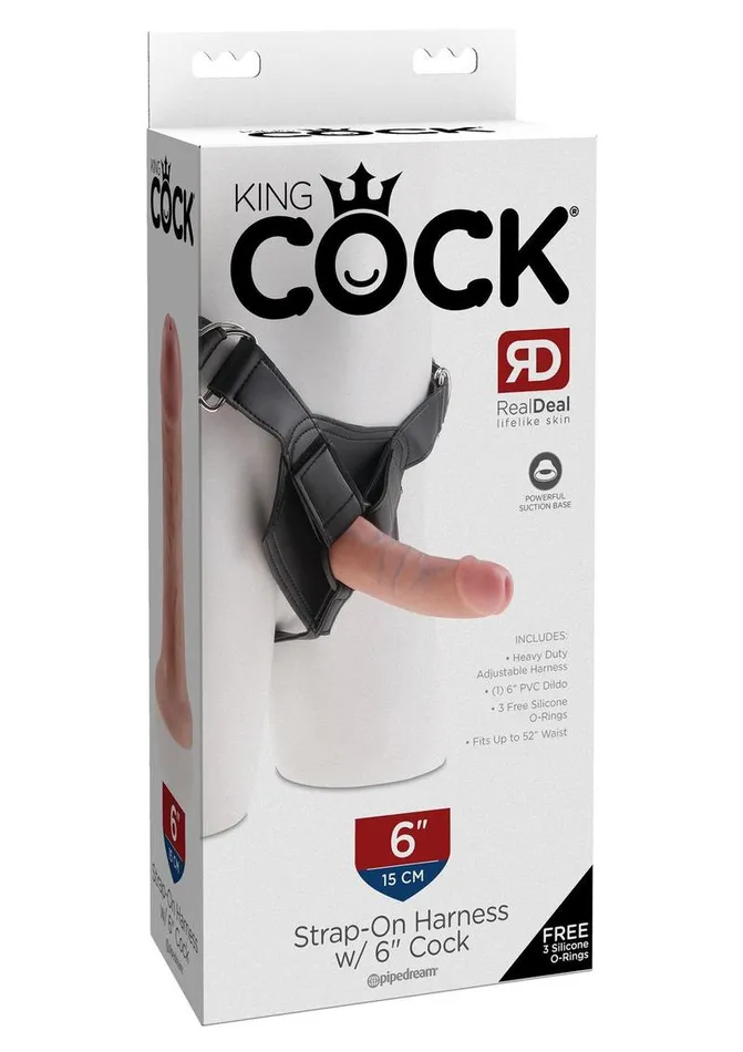 King Cock Female Sex Toys King Cock StrapOn Harness with Dildo King Cock Female Sex Toys King Cock StrapOn Harness with Dildo