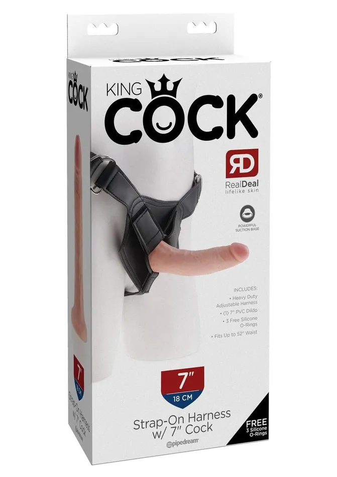 King Cock Female Sex Toys King Cock StrapOn Harness with Dildo King Cock Female Sex Toys King Cock StrapOn Harness with Dildo